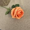 Flor artificial individual de rosa francesa de seda para decoración de sala de estar, mesa, adornos de flores falsas al por mayor, flores para boda