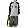 Camiseta de Manga Larga para Niños 2026 Nueva Colección Primavera y Otoño Niños Grandes Estrella Manga Raglán Camiseta Interior Camisa para Niños Bonito Casual Top t