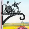 Novos Produtos Transfronteiriços Artesanato de Ferro Metal Pendurado Decorações Ornamentos de Animais para Casa Jardim Parque