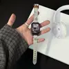 Adecuado para Xiaomi Mi Band 9 Pro, 8 Pro, Redmi 654, pulsera de mezclilla de moda de otoño e invierno para niñas