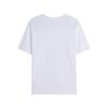 190g tejido de algodón peinado ajustado línea de costura fina grupo imprimible Marca White cuello redondo camisa de actividad publicitaria Camiseta