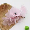 0371 fabricantes al por mayor para mujer corsage de gasa de cuerno europeo y americano tocado de novia accesorios para ropa sombrero