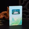 Caderno Tridimensional Esculpido em Relevo, Diário Criativo Esculpido em Relevo Personalizado para Carimbar em Atrações Culturais e Criativas