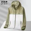 Ropa de Protección Solar de Verano para Hombre Ligera Transpirable de Secado Rápido Ropa para Pareja para la Piel Ropa con Capucha para Protección Solar Chaqueta Fina para Exteriores con Protección Solar