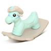 Caballo de Troya saltarín, juguete para niños, caballo mecedor grande de plástico grueso con música, regalo de cumpleaños para bebé
