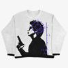 Suéter holgado estilo hip hop de otoño e invierno transfronterizo europeo y americano, prendas de punto exteriores, venta al por mayor