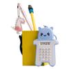 Labirinto Calculadora Ursinho 8 Dígitos Silicone Desenho Animado Fofo Portátil Pingente Calculadora Chaveiro Ornamento Calculadora