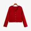 Vestido Colete Bordado Estilo Chinês Plus Size Conjunto de Tricô Cardigan Feminino 2026 Outono Vestido Plus Size Conjunto de Duas Peças Nt1372