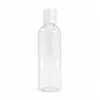 Botella dispensadora de plástico personalizada, delgada, de alta transparencia, con tapa abatible, botella vacía portátil para viaje de PET, botella para envasado de loción, se puede etiquetar