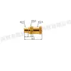 Fabricantes suministro pin de resorte para wearables inteligentes pin de carga para auriculares Bluetooth TWS pogopin dedal conductor venta al por mayor