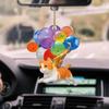 Decoraciones Colgantes para Coche de Gato Globo Colorido Accesorios para Coche Decoración Interior Colgante Creativo para Coche de Gato Cussy