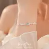 Pulsera de estrella y luna con incrustaciones de circonita, pulsera de nicho de lujo ligero, fresca, dulce, moderna, versátil, joyería de alta gama al por mayor
