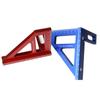 Trazador para carpintería 45 grados 90 grados escuadra regla de ángulo regla triangular trazador trazador regla de aleación de aluminio