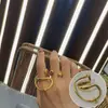 Anel Wrap Geométrico Minimalista para Mulheres, Anel Aberto Versátil e Estiloso para o Dedo Indicador