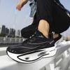 Tênis de Corrida de Alta Qualidade com Placa de Carbono de Comprimento Total para Homens e Mulheres, Sapatos Esportivos para Estudantes, Sapatos para Teste de Aptidão Física, Tênis de Corrida Respiráveis em Mesh