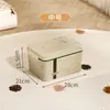 Caja de Almacenamiento Plástico Caja de Almacenamiento de Ropa con Tapa Caja de Almacenamiento tipo Bolso Extra Grande para Hogar Caja de Almacenamiento para Juguetes y Snacks
