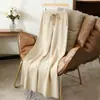 Pantalones de punto rectos para mujer para uso en exteriores con bolsillos caídos, nuevos pantalones mágicos versátiles engrosados Otoño/Invierno 2026