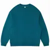 Roupas Infantis Europeias e Americanas Outono e Inverno 2025 Moletom Infantil de Veludo Grosso Gola Redonda Cor de Terra Roupas Infantis Moletons Tops para Homens e Mulheres