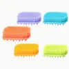Cepillo de Baño de Silicona Más Vendido Transfronterizo, Cepillo de Baño Exfoliante Corporal para Limpieza y Masaje, Ventosa para Champú y Baño de Bebé
