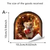 Navidad Lindo Agujero de Ratón Gato Sala de Estar Dormitorio Habitación de Niños Decoración de Animales de Dibujos Animados Pegatina Autoadhesiva Pvc Pegatina de Pared