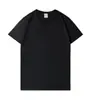 Camisa de Trabajo de Verano con Cuello Redondo y Mangas Cortas de Algodón Peinado Marca Tiger 180g para Hombres y Mujeres, Camisetas Publicitarias Personalizadas con Texto y Logo Impresos, de Moda