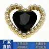 Nuevos accesorios para zuecos: diademas para zapatos serie corazón de metal y lazo, hebillas para zapatos tipo zueco y decoraciones para zapatos