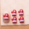 Acessórios de Nail Art de Desenho Animado de Natal Populares Transfronteiriços Papai Noel Tridimensional Fofo Árvore Acessórios de Unha Vestíveis Decorações