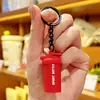 2026 Serie de Equipo de Fitness de Dibujos Animados Llavero Mancuerna Pesa Rusa Botella de Agua Regalo Deportivo Colgante para Mochila de Hombres y Mujeres