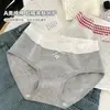 Pantaletas de Algodón Puro Estilo Británico a Cuadros 10A Antibacterianas con Refuerzo de Algodón Puro en la Entrepierna, Pantaletas Triángulo sin Costuras para Mujer con Dulce Diseño de Retazos