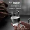 Copo Transparente Espesso Premium 0,15kg Vidro para Bebidas Chinesas Taça de Vinho Pequena Criativa para Uso Doméstico com Fundo Espesso