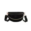 Bolso de Disco Transfronterizo Bolso Pequeño para Mujer 2025 Nuevo de Moda Versátil Bolso de Cintura Estilo Ins Moda Bolso de Hombro Cruzado con Relieve