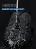 Mochila pequeña elegante estilo japonés para mujer, simple, ligera y con un toque de alta gama, adecuada para estudiantes de secundaria y preparatoria, viajes casuales y uso diario