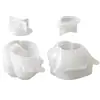 Frasco de Almacenamiento con Tapa con Forma de Caracola Estilo Ins Transfronterizo, Molde de Silicona para Taza de Velas de Yeso Aromaterapia con Forma de Caracola