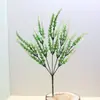 Lavanda simulación pastoral planta verde decorativa simulación de flores de plástico decorativas ramo simulación planta en maceta flor al por mayor