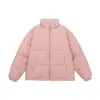 ADAM BO Jaqueta Puffer Gola Alta Estilo Coreano Feminina 2026 Inverno Caimento Solto Petite Versátil Jaqueta de Penas Roupa Externa