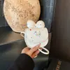 Mini Bolsa de Mão da Moda para Mulheres, Nova Bolsa Sela Estilosa de Luxo Fofa, Bolsa Transversal de Nicho, Porta-Moedas, Bolsa para Batom