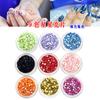 Joias para unhas kit diy pó fino pó cebola glitter lantejoulas flor seca unha postiça material de beleza pacote acessórios de joia