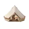Tienda de Yurta Mongol, Tienda Grande de Algodón, Impermeable, Resistente al Sol, Ignífuga, Tienda de Socorro en Caso de Desastre, Alojamiento Estilo Familiar, Logo Personalizable