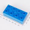 Compatible con partícula grande para Huimei cliente feliz 2 x 4 ladrillo grueso/8 agujeros plástico bloques de construcción de partícula grande accesorios a granel AliExpress