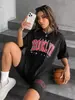 Camiseta casual holgada para mujer Pantalones cortos ajustados Ropa exterior adelgazante Ropa para el hogar Cómoda Transpirable Hermosa Moderna Nueva