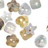 Especialmente em forma de mármore importado botão de dois olhos camisa roupas infantis shell botão proteção ambiental natural