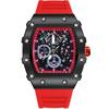 Relógio Masculino ZIDO Marca Moda Alto Valor de Cor Casual Esportivo Automático À Prova D'água Luminoso 1709