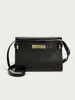 Bolso Kelly de Cuero Genuino Transfronterizo para Mujer, Nuevo Bolso Cruzado de Alta Gama con Textura de Patrón de Cocodrilo, Bolso Manhattan, Bolso de Hombro Único para Debajo del Brazo