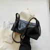 Bolsa de Ombro Grande Capacidade Outono/Inverno 2026 Moda Simples Estilo Preguiçoso Bolsa Tote Textura Única Bolsa de Ombro/Axila para Mulheres