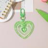 Llavero Colgante de Acrílico de Amor Estilo INS Color Caramelo Niñas Colgante para Bolso de Teléfono Móvil Venta Caliente Transfronteriza