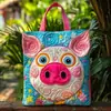 2026 Estación Independiente Transfronteriza Amazon Bolso Nuevo Bolso Tote Estampado Digital Bolso Tote Acolchado de Moda