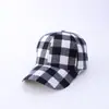 2021 AliExpress Novo Algodão Preto Vermelho Xadrez Rede Cruzada Boné Masculino Coreano Comércio Exterior Boné de Beisebol Verão