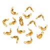 Accesorios de Joyería de Acero Inoxidable de Dos Tonos, Broches Color Oro y Acero, Broches para Cuentas, Broches de Cadena de Cuentas de Acero de Titanio, Broches para Collares de Perlas