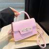Bolso de mujer 2025 primavera y verano nueva moda bandolera bolso cuadrado pequeño popular de este año bolso de mujer de alto valor