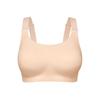Ropa Interior para Mujer de Comercio Exterior, Talla Grande, sin Costuras, Push-Up, Anti-Flacidez, Tipo de Ajuste Auxiliar del Seno, Cobertura Total, sin Aros